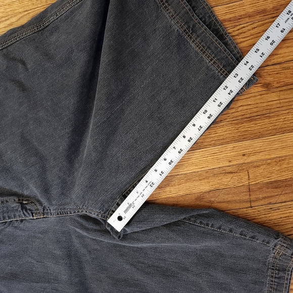 WU WEAR Mens Vintage Denim Jean Shorts Size 40 WU Tang 90s Y2K - Picture 8 of 8